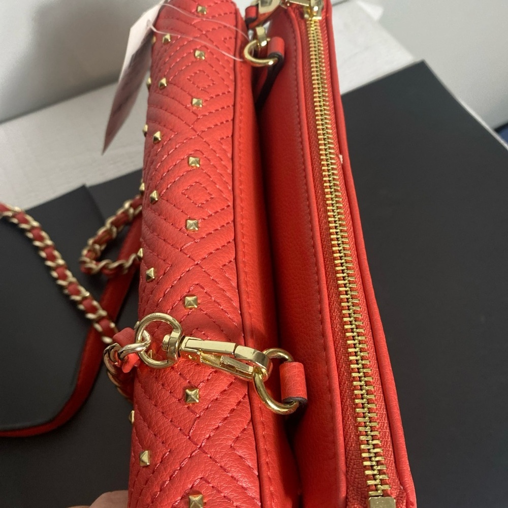 I.N.C. International Concepts Double Crossbody, Orange - Picture 4 of 9